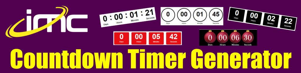 Countdown Timer Generator
